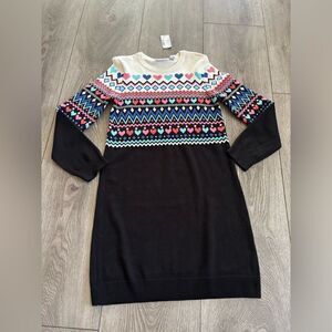 Childrens place girls holidays long sleeve dress very beautiful design